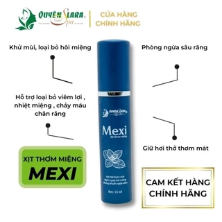 xịt mexi thơm miệng vị bạc hà mát lạnh