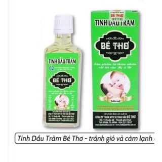 Tinh dầu tràm Bé Thơ, tinh dầu Huế nguyên chất 50ml