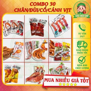 COMBO 30 Chân vịt cay, cánh vịt, đùi vịt, cổ vịt cay Tứ Xuyên ✅ ⭐Song.Thien.Shop✅