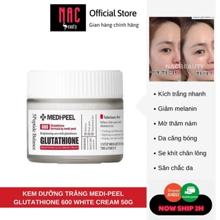 Kem Dưỡng Trắng MEDI-PEEL Glutathione 600 White Cream Medi Peel 50g