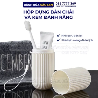 Hộp Đựng Bàn Chải Và Kem Đánh Răng Du Lịch Tiện Lợi