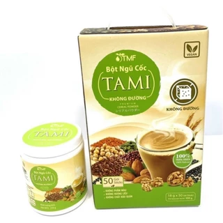 Bột ngũ cốc TAMI không đường - Cty Tâm Minh Foods hộp 900g - 350g