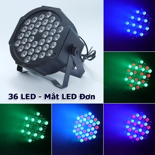 Đèn led sân khấu cảm ứng âm thanh Flat Par Light 36 Led