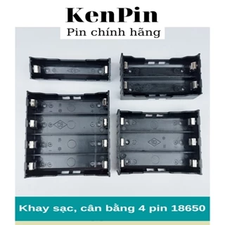 Đế pin 18650 dùng cân bằng và sạc pin 18650 KCB4