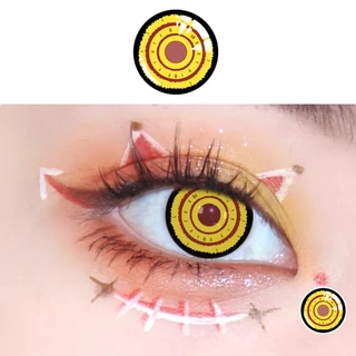 Irislens 1 Cặp Kính Áp Tròng 0 Độ 14.5mm Mềm Mại Hóa Trang Nhân Vật Anime Chainsaw Man Makima Cosplay