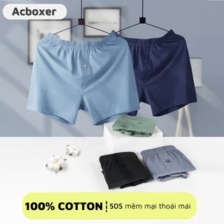 Quần short nam arrow, quần đùi 100% vải cotton mặc ở nhà, đi ngủ mềm mại thoải mái