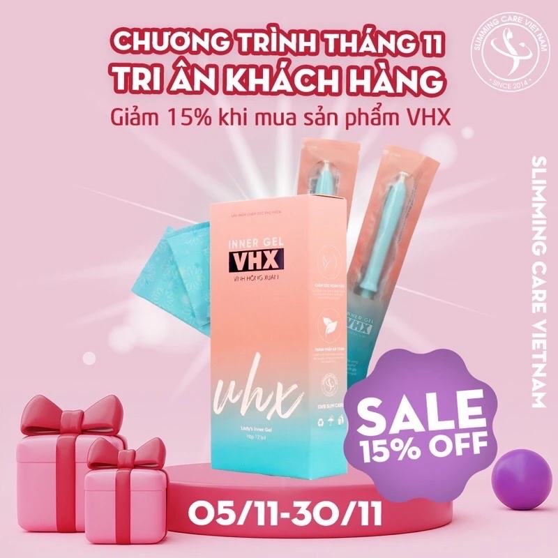 { Chính Hãng } Bút yêu vhx - Inner Gel VHX - VĨNH HỒNG XUÂN SLIMMING CARE