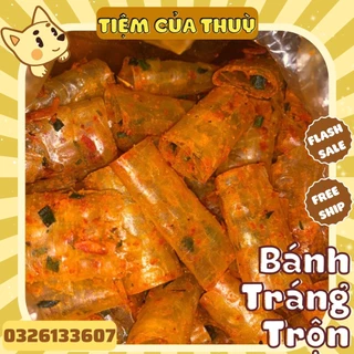 Bánh Tráng Cuộn Tôm Hành, 500g Bánh Tráng Sa Tế Cuộn Tôm Hành Tây Ninh Loại 1, đồ ăn vặt tuổi thơ, bánh