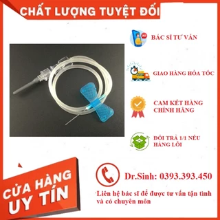 [ HÀNG CHUẨN CÔNG TY ] Combo 50 chiếc kim bướm MEDI SAFE 23G lấy máu chân không trong PRP tránh vỡ tiểu cầu