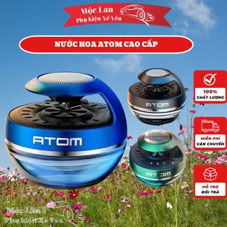 Nước Hoa Atom Cánh Quạt Xoay Bằng Năng Lượng Mặt Trời Dùng Trên Ô Tô, Xe Hơi - Mộc Lan Phụ Kiện Xế Yêu