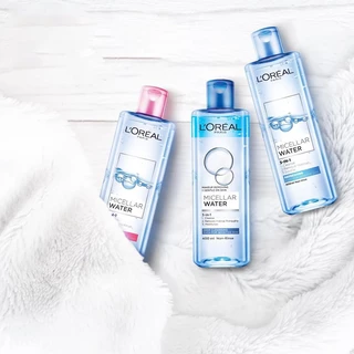 Nước Trang L'Oreal Micellar Water 3 In 1 Làm Sạch Sâu