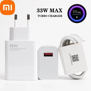 Bộ sạc nhanh xiaomi 33w, 67w chuẩn zin CH, cốc sạc nhanh hiển thị turbo charging Qstore, Cáp sạc usb to typec