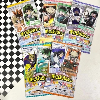 [ Ora Ora ] 3 Lá Bài mỗi gói thẻ Bài Boku My hero Academia snap mide 3a 3b 4a 4b box clear card collection