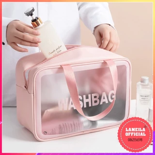 Túi đựng mỹ phẩm hong trong đồ trang điểm du lịch chống thấm nước Washbag