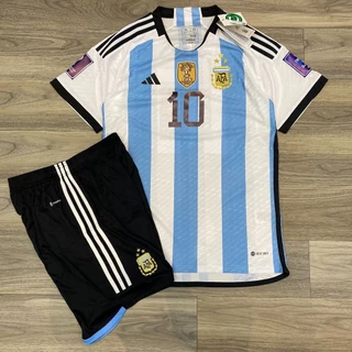 Áo Bóng Đá Bản Final WC 2022 - Đội Tuyển Argentina - Năm 2022 - Sân Nhà