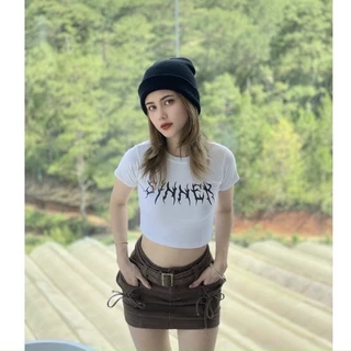 ÁO XINH ÔM BODY CROPTOP MỚI SINNER alohashop91