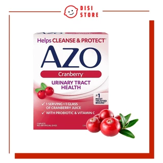 Azo Cranberry Nam Việt Quất Dạng Viên Màu Đỏ Dành Cho Nam Nữ Đường Tiết Niệu Bàng Quang - DISI