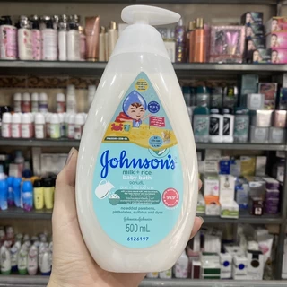 Sữa tắm Johnson's Baby chứa sữa và gạo 500ml