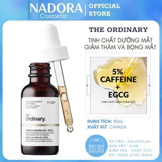 Tinh Chất Vùng Mắt Serum The Ordinary Caffeine Solution 5% + EGCG (30ml)