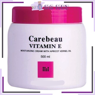 Kem Dưỡng ẩm Da Vitamin E Carebeau 500ml  Nắp Hồng _Chính Hãng Thái Lan