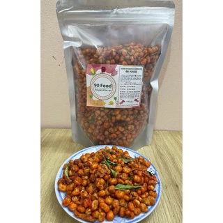 Ngô Cay Khô Bò Lá Chanh 90 Food đóng túi Zip 500G - 1000G thơm ngon nhức nách đồ ăn vặt Việt Nam