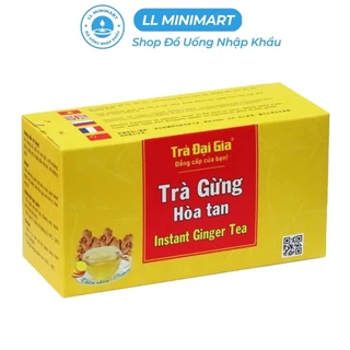 Trà Gừng Hoà Tan Trà Đại Gia Hộp 200G (Hộp 10G x 20 Gói)