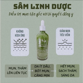 Sâm linh dược -Bột sâm tái tạo da Đông y Hạnh Sinoo100% thiên nhiên lành tính- Hỗ trợ da khoẻ đẹp,căng bóng.