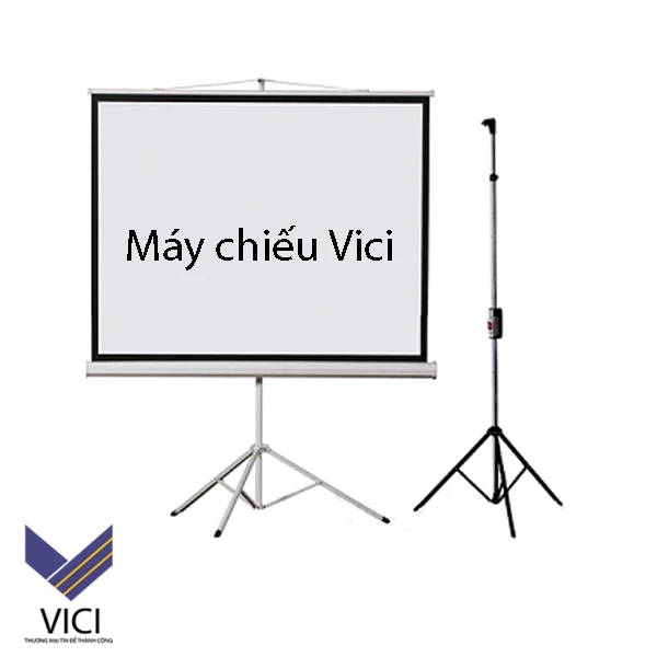 Màn Chiếu 3 Chân Di Động Có Kích Thước Từ 70 inch - 136 inch (1m25 - 2m44). Màn Chiếu Chắc Chắn, Vải Màn Sáng Đẹp