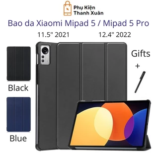 Bao da Xiaomi Mipad 5 / Mipad 5 Pro | Gập dựng được | Tặng kèm bút