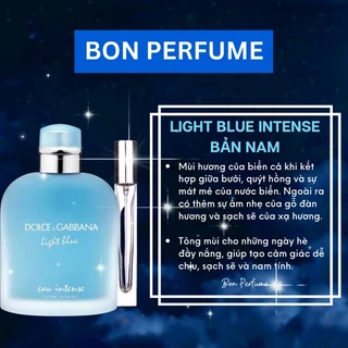 Nước hoa Light Blue Intense bản Nam 10ml