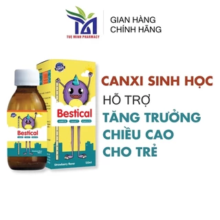 Siro Canxi Sinh Học Bestical Bổ Sung Canxi, Vitamin D3 K2 Hỗ Trợ Tăng Chiều Cao Vượt Trội Cho Bé, Xương Răng Chắc Khỏe