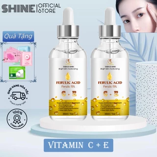 Serum Chống lão hóa Làm Sáng Da Vitamin C+E Giảm nếp nhăn Làm sáng các đốm đen 30ml