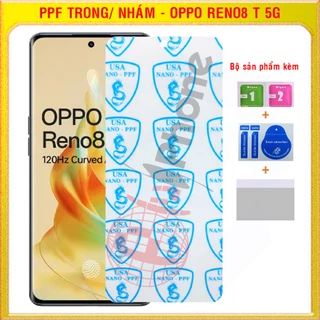 Dán dẻo PPF loại trong và nhám cho Oppo Reno8 T 5G