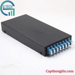 Hộp phối quang ODF 8 sợi chất liệu sắt (8FO , 8 core) chuẩn LC