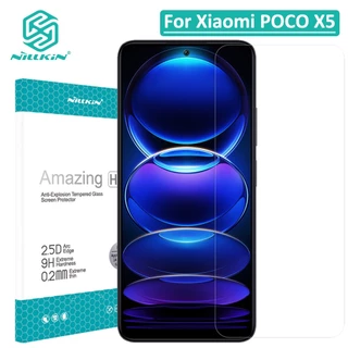 Kính cường lực NILLKIN chống trầy chống để lại dấu vân tay thích hợp cho Poco X5 Pro 5G / Poco X5 5G