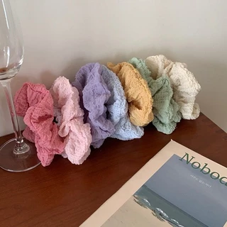 Dây buộc tóc phụ kiện tóc scrunchies dây cột tóc buộc tóc dễ thương dành cho nữ