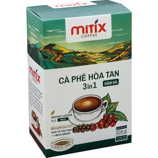 Cà phê hòa tan Mitix Coffee vị đậm