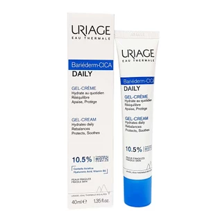 Kem Phục Hồi Uriage Bariederm Cica Daily Gel Creme 40ml - làm lành, làm dịu, phục hồi da tổn thương