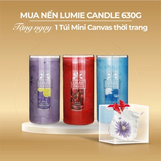 Nến Ly Thơm Cao Cấp Hàn Quốc LUMIE CANDLE 600g - 12 Mùi Hương