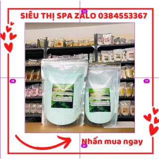 Mask dẻo bạc hà handmade dùng cho da mụn da dầu gói 500g