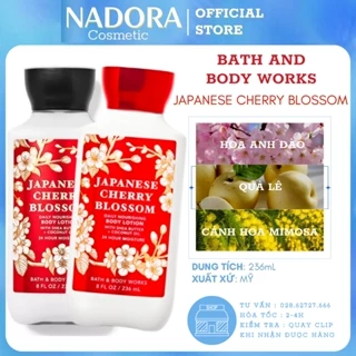 Sữa Dưỡng Thể Japanese Cherry Blossom - Bath And Body Works Body Lotion 236ml