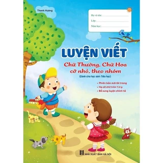 vở luyện viết chữ nhỏ