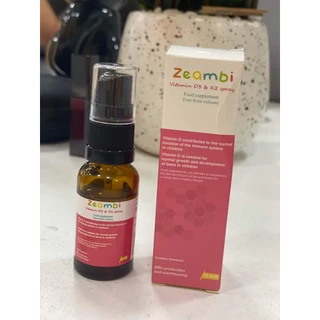 Vitamin D3K2 Zeambi Dạng Xịt Cho Bé 15ml