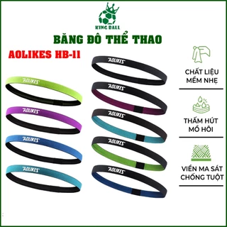 Băng Đô Thể Thao Nam Nữ HeadBand  AOLIKES HB/11, Thấm Mồ Hôi Tập Gym Bóng Chuyền Bóng Rổ Tennis Cầu lông Chạy Bộ Bóng Đá