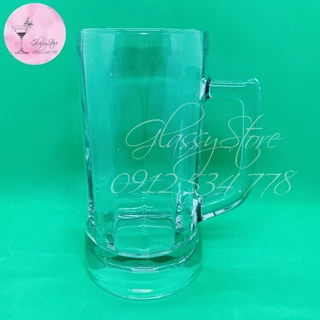 [1 cái] Ly (cốc) Bia Thủy Tinh Cỡ Đại Munich Beer Mug-P00843-640ml/ P00840 – 355ml (Hàng nhập khẩu Thái Lan chính hãng)