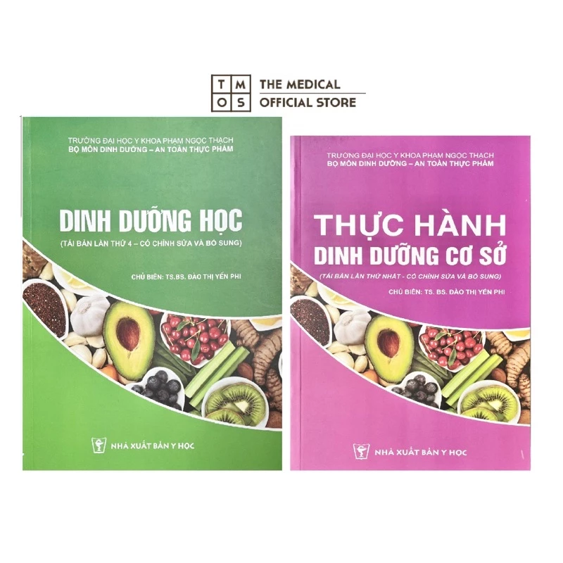 Sách - Combo Dinh Dưỡng Học và Thực Hành Dinh Dưỡng Cơ Sở Tmos ( ĐH Y PNT TPHCM )