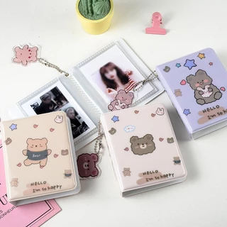 Album Ảnh 3 Inch Hình Gấu Giá Đỡ