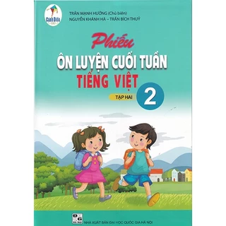 Sách - Phiếu ôn luyện cuối tuần Tiếng Việt 2 tập 2 (Cánh diều)