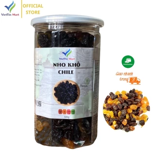 Nho Đen Chile Sấy Khô Viettin Mart 500g