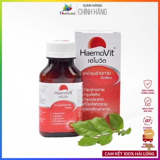 Tăng cân Haemo Vit Red Vitamin bổ sung vitamin và khoáng chất
